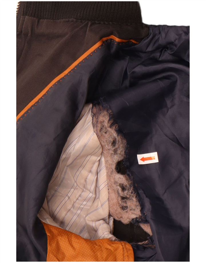 Giubbotto bomber militare da uomo Zara UK 36 piccolo nero