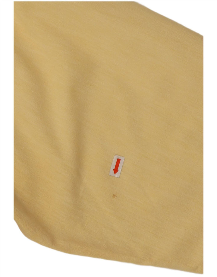 ARIZONA JEANS Camicia Uomo Taglia 45/46 XL Cotone Giallo