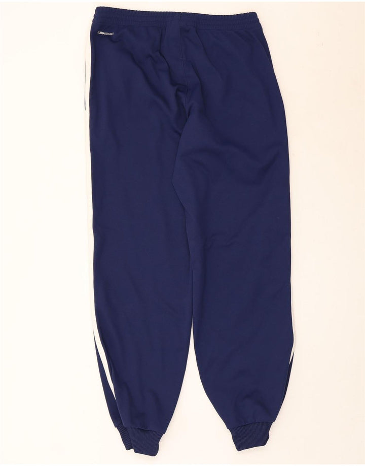 Pantaloni da tuta da uomo Adidas Climawarm Joggers grandi poliestere blu navy