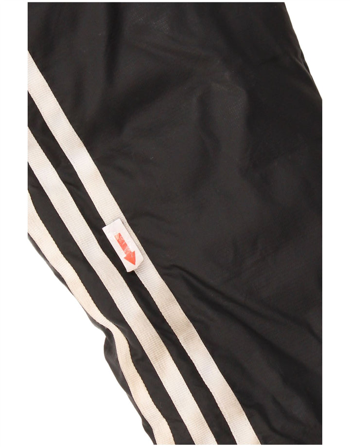 Giacca imbottita con cappuccio da donna Adidas UK 8 Small nylon nero
