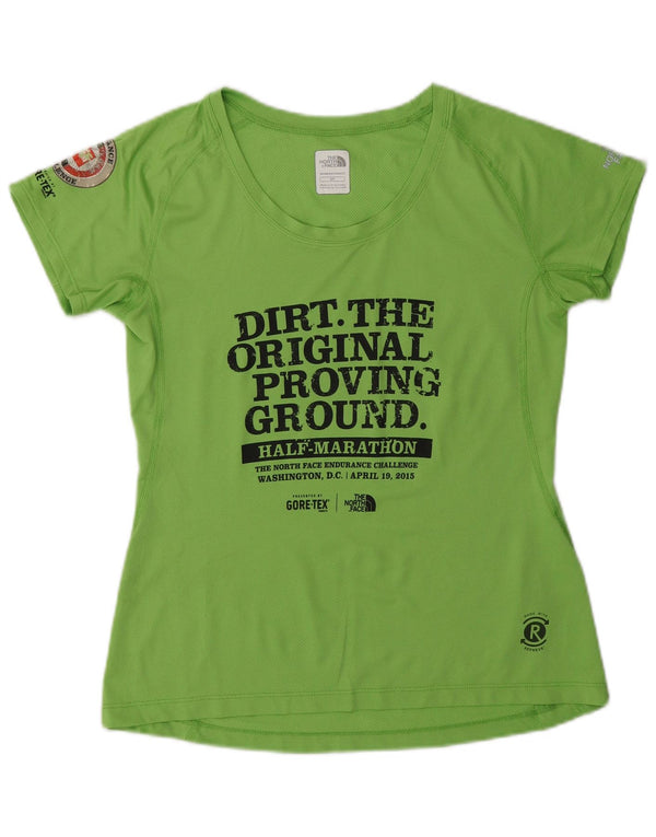 Maglietta grafica da donna The North Face Top UK 10 Small Verde