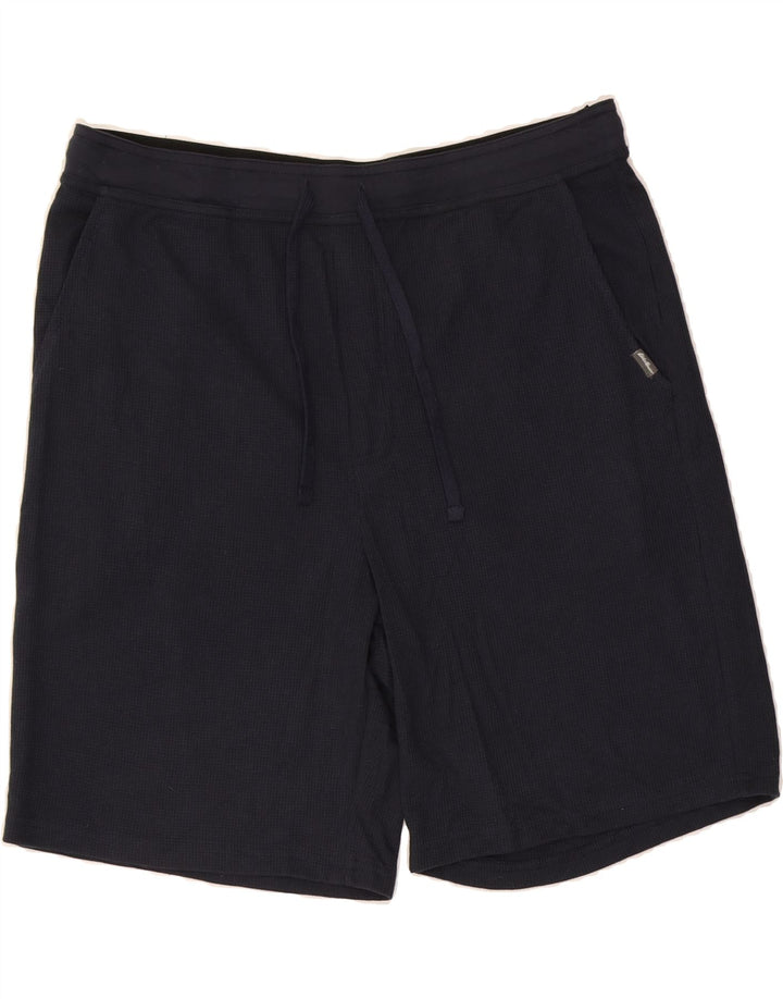 EDDIE BAUER Mens Sport Shorts Large  Navy Blue Cotton Vintage Eddie Bauer and Second-Hand Eddie Bauer from Messina Hembry 