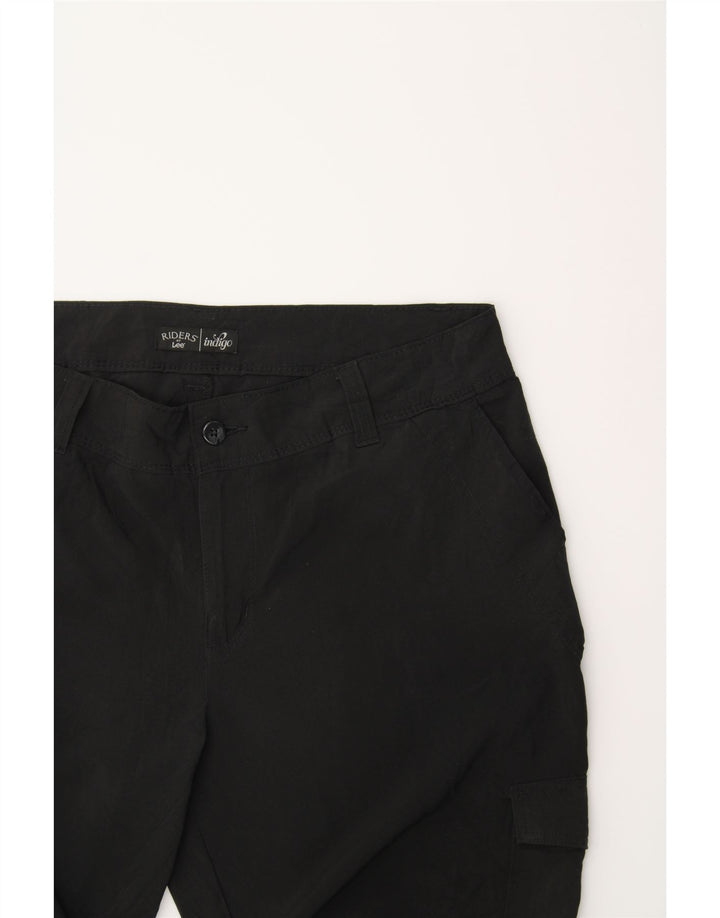 LEE Womens Straight Cargo Trousers W36 L32 Black Vintage Lee and Second-Hand Lee from Messina Hembry 