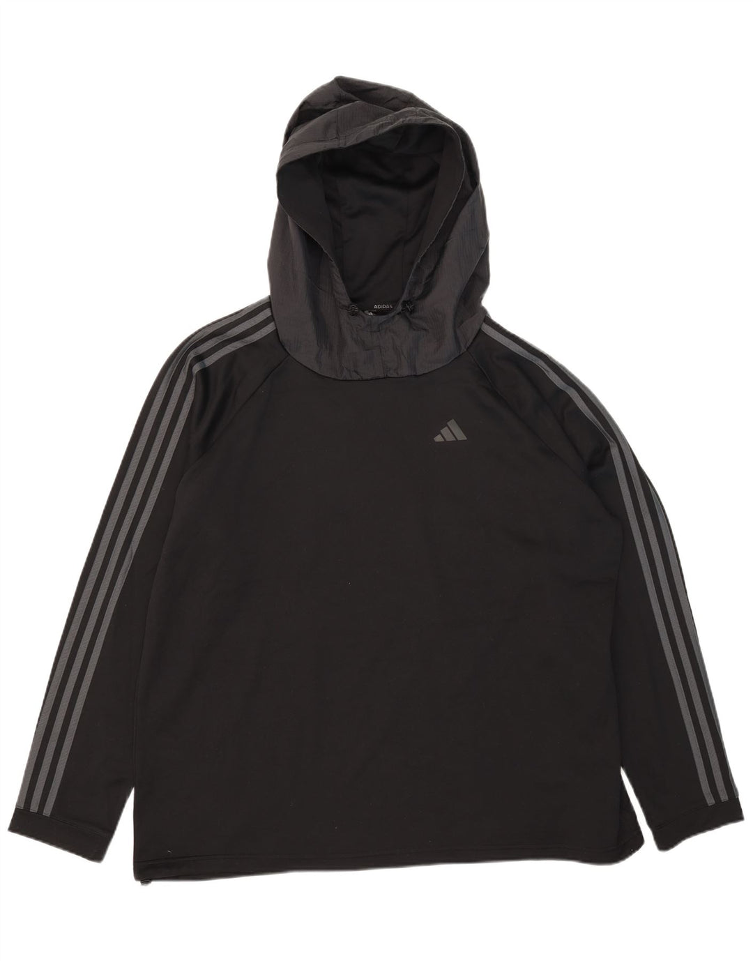 Felpa con cappuccio Adidas Aeroready da uomo 2XL poliestere nero