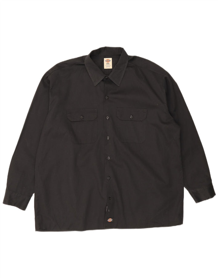 Camicia da uomo Dickies 2XL poliestere nero