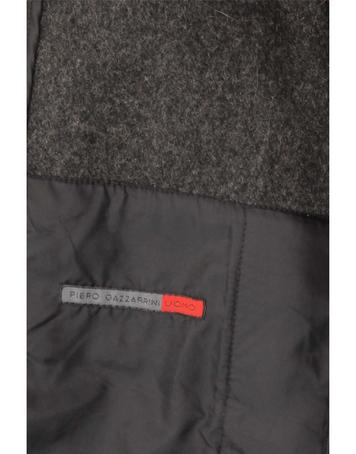 Giubbotto bomber da uomo Piero Gazzarrini UK 40 Large Grey Colourblock