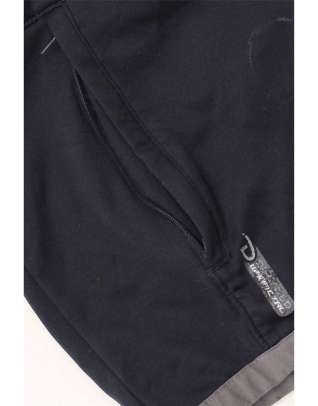 Giacca superiore della tuta da uomo Champion, poliestere color block medio blu navy