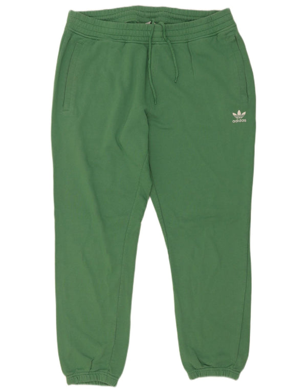 Pantaloni da tuta da donna Adidas Joggers UK 18 XL cotone verde