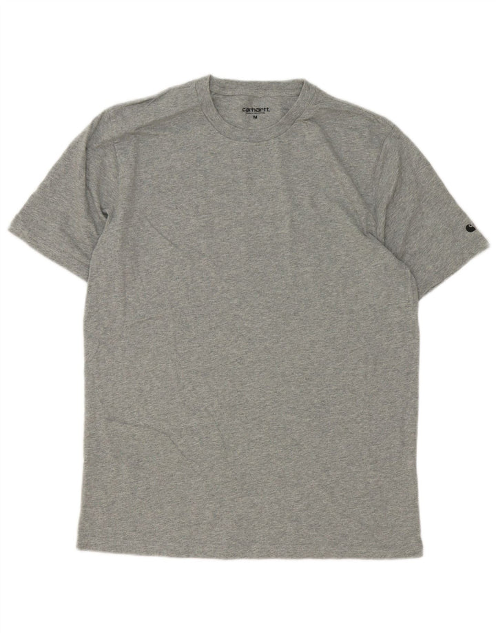 T-shirt da uomo Carhartt Top in cotone grigio medio