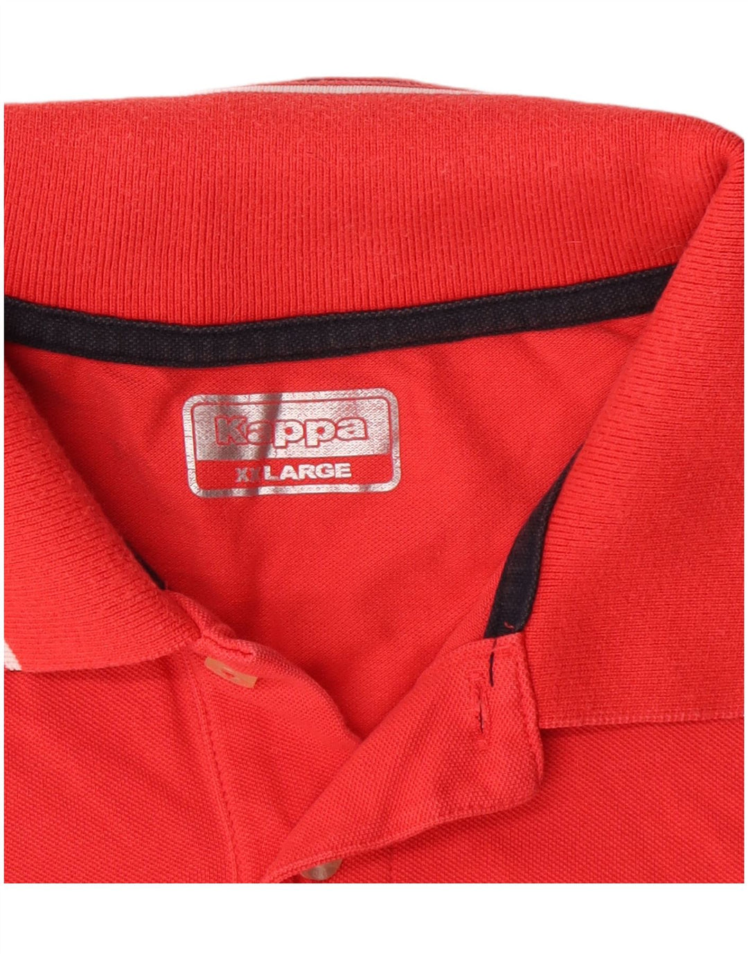 Polo Kappa Uomo XL Rosso Cotone