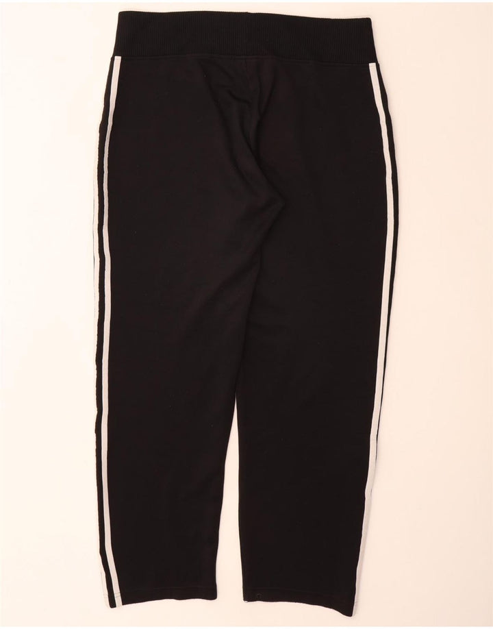 Pantaloni da tuta da donna ADIDAS UK 16 Large Nero Poliestere