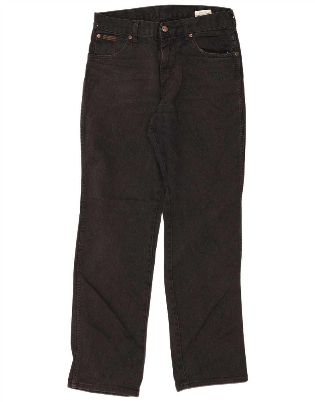 Jeans dritti da uomo Wrangler Texas W32 L32 cotone nero