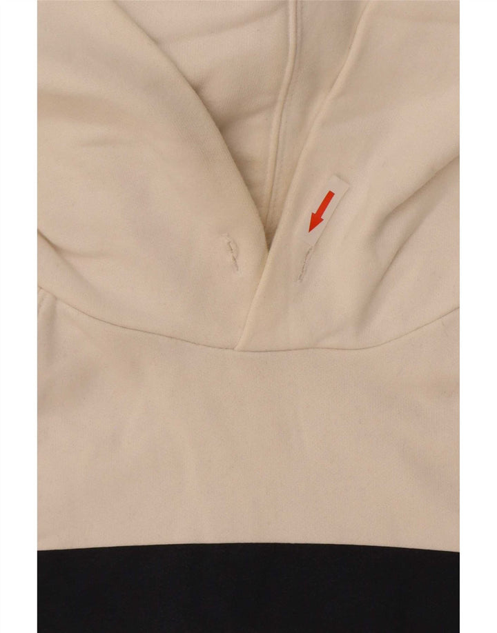 Maglione con cappuccio grafico da uomo Levi's piccolo in cotone bianco