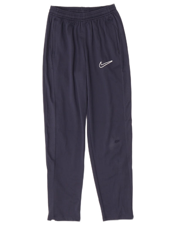 Pantaloni da tuta Nike da ragazzo 12-13 anni Large in poliestere blu navy