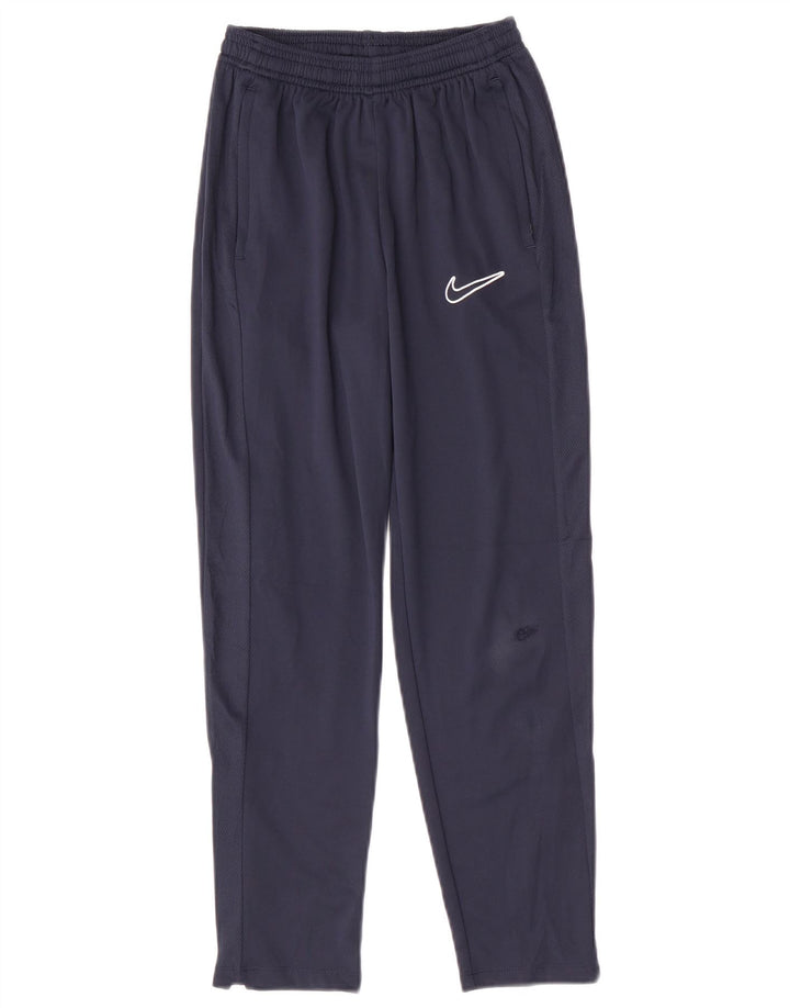 Pantaloni da tuta Nike da ragazzo 12-13 anni Large in poliestere blu navy