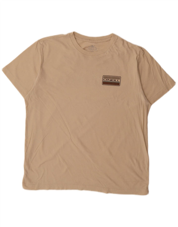 T-shirt grafica da uomo con vestibilità standard O'Neill XL Beige