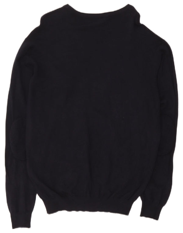 Maglione Trussardi Uomo Scollo a Barca XL Blu Navy in viscosa
