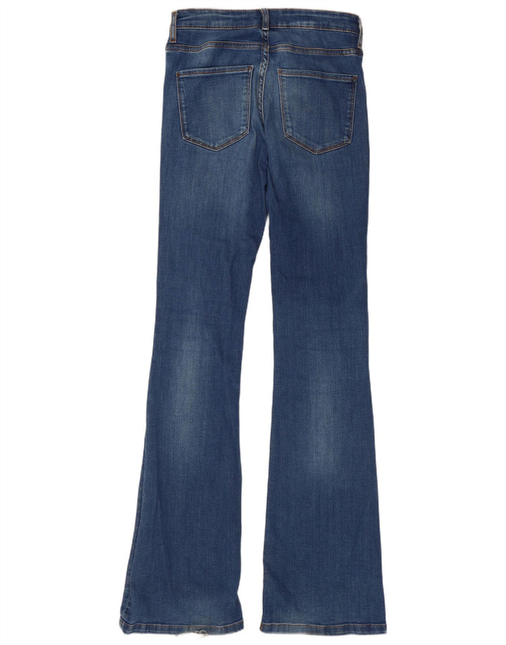 Jeans svasati da donna Zara EU 36 XS W26 L35 cotone blu