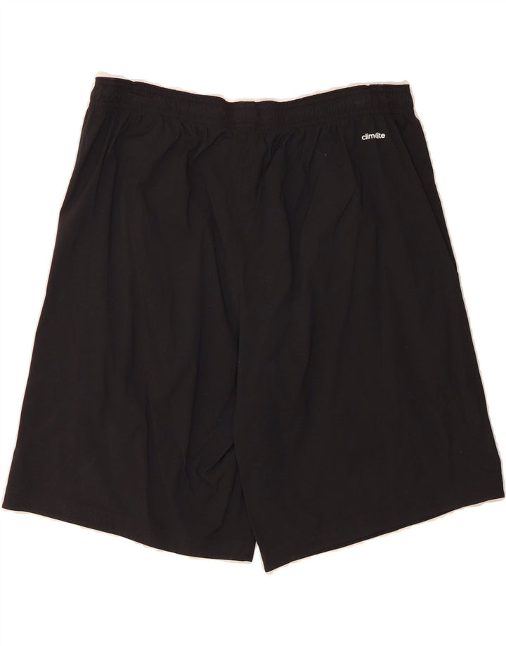 ADIDAS Mens Climalite Sport Shorts Large  Black Nylon Vintage Adidas and Second-Hand Adidas from Messina Hembry 