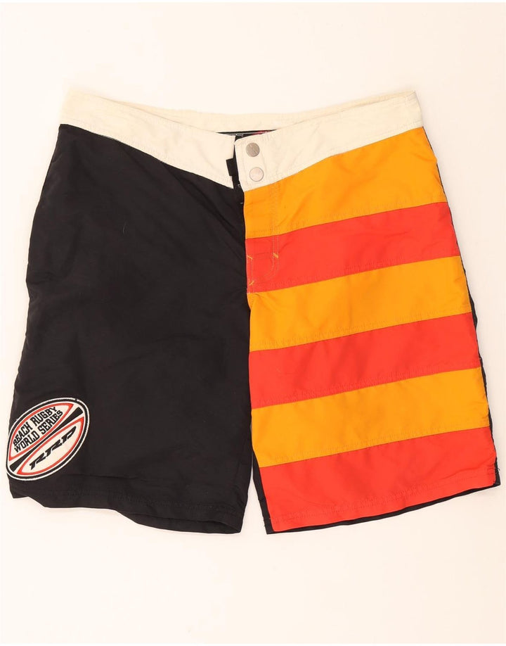 RRD Mens Graphic Swimming Shorts Large  Multicoloured Colourblock Vintage RRD and Second-Hand RRD from Messina Hembry 