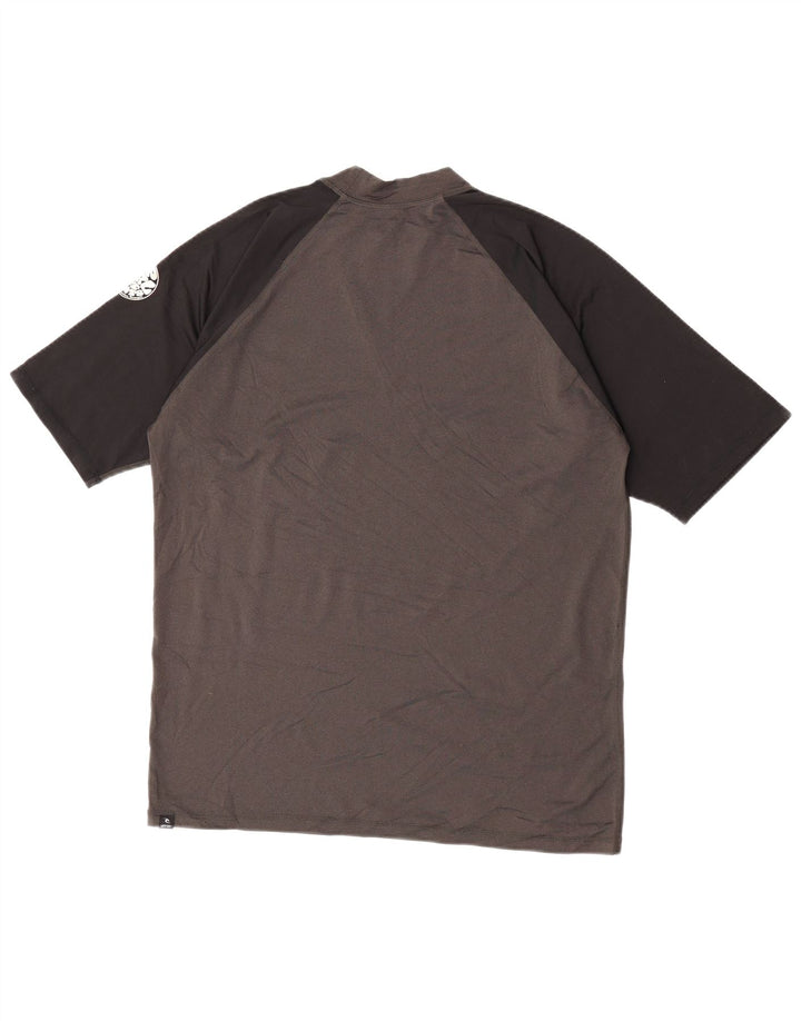T-shirt grafica da uomo con vestibilità rilassata Rip Curl, grande, grigia