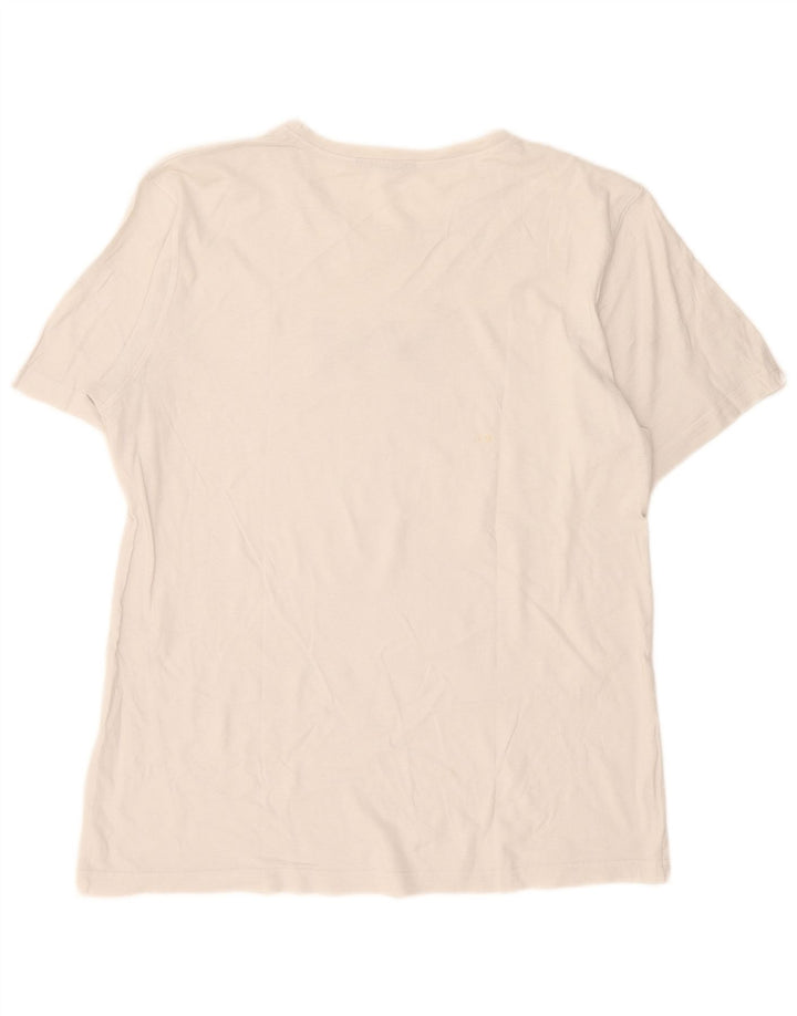 T-shirt grafica da uomo Helly Hansen grande bianca