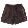 Pantaloncini da bagno grafici da uomo Calvin Klein piccoli in poliestere marrone