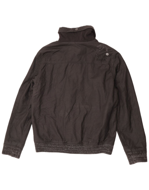 Giubbotto bomber da uomo The Windbomber Superdry UK 44 2XL cotone nero