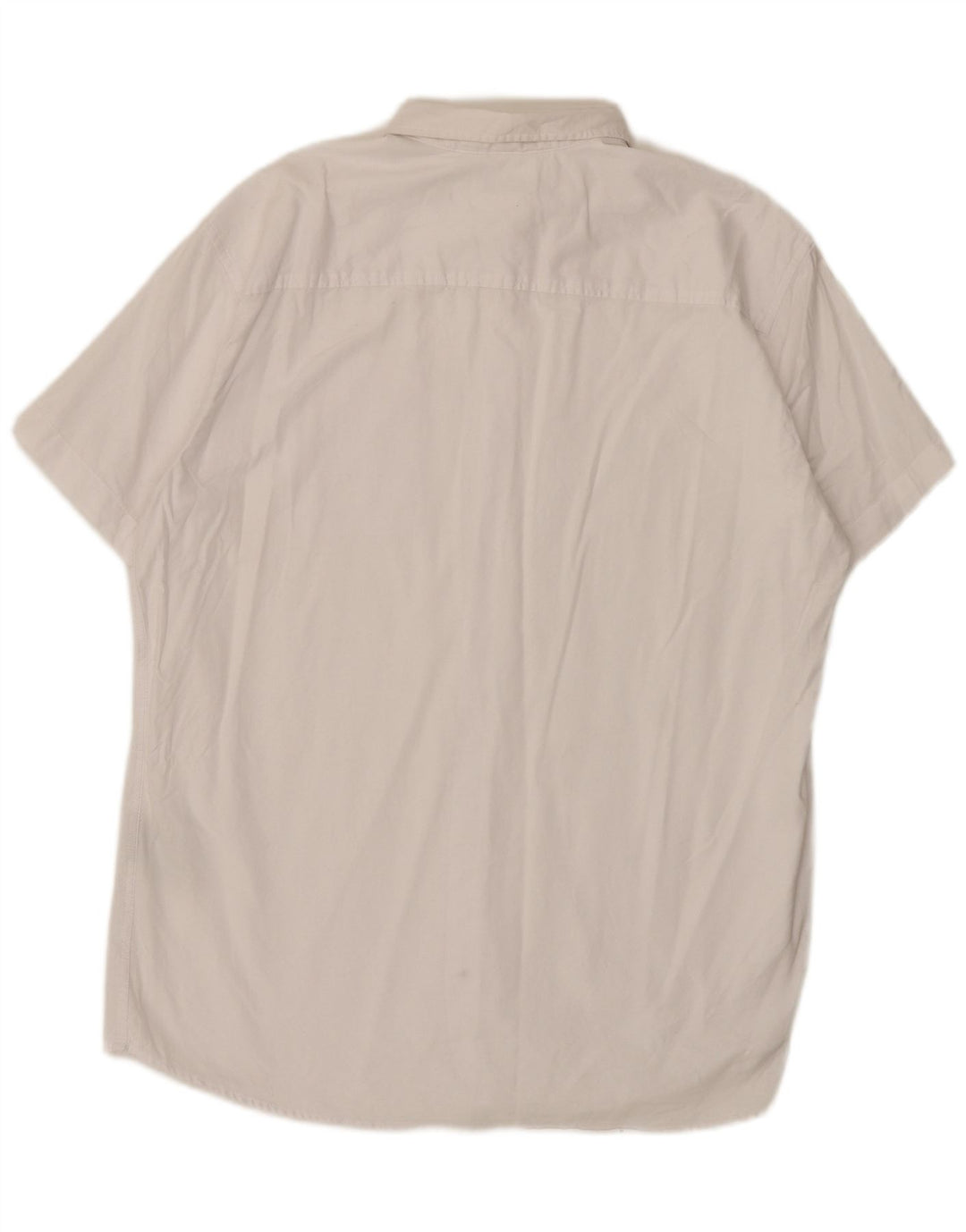 Camicia a maniche corte da uomo Jack & Jones 2XL cotone bianco