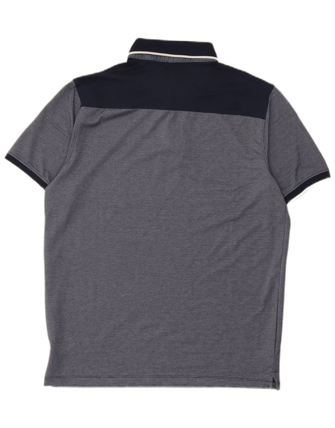 Polo da uomo DKNY in cotone blu navy medio