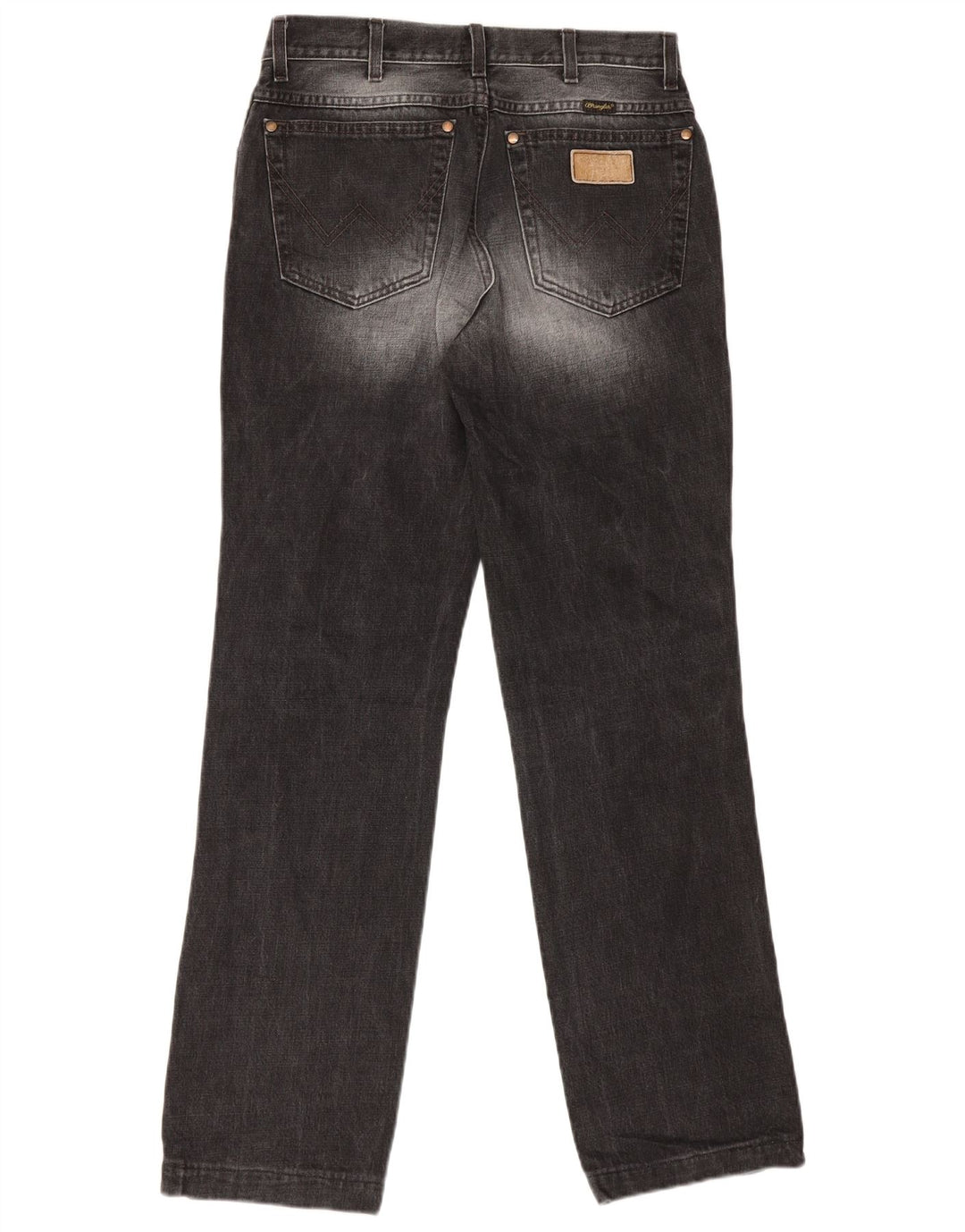 Jeans dritti da uomo Wrangler W32 L32 neri