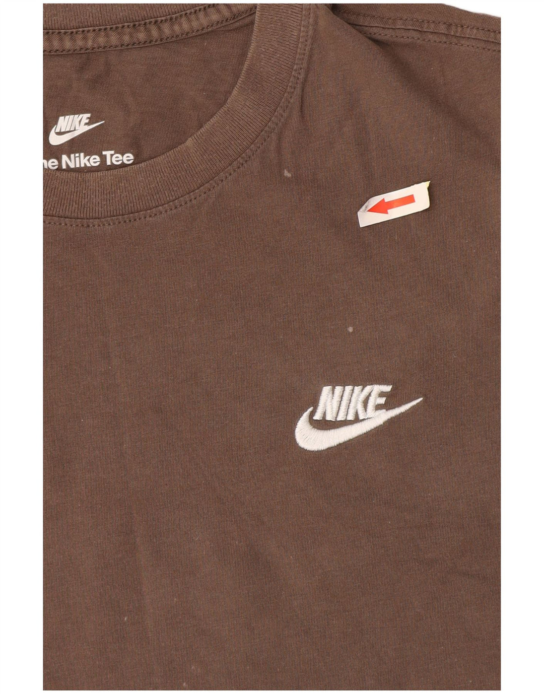 T-shirt da uomo Nike Top in cotone grigio medio