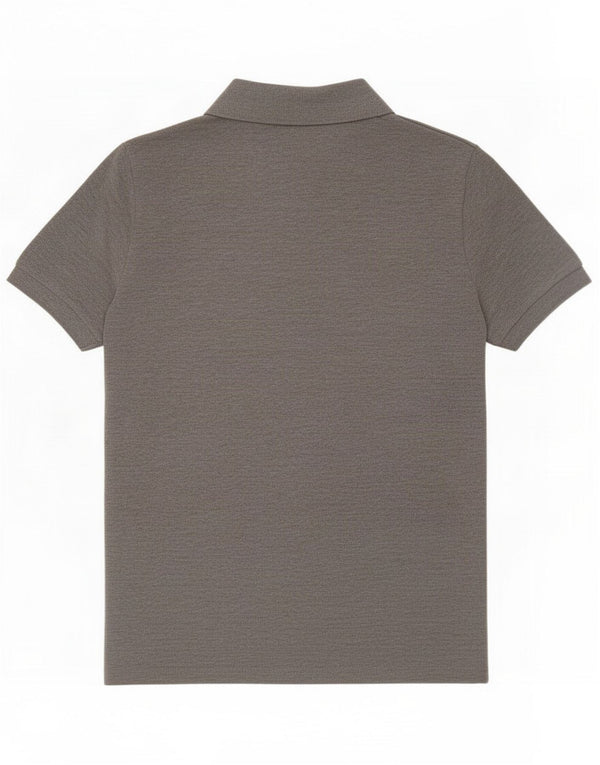 Polo Benetton da bambino 11-12 anni 2XL Cotone screziato grigio