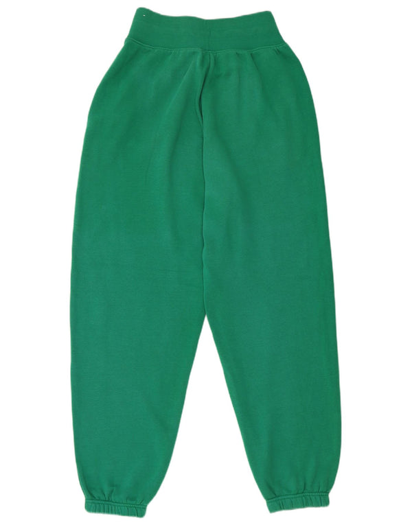 Pantaloni da tuta da jogging da donna Nike a vita alta UK 6 XS cotone verde