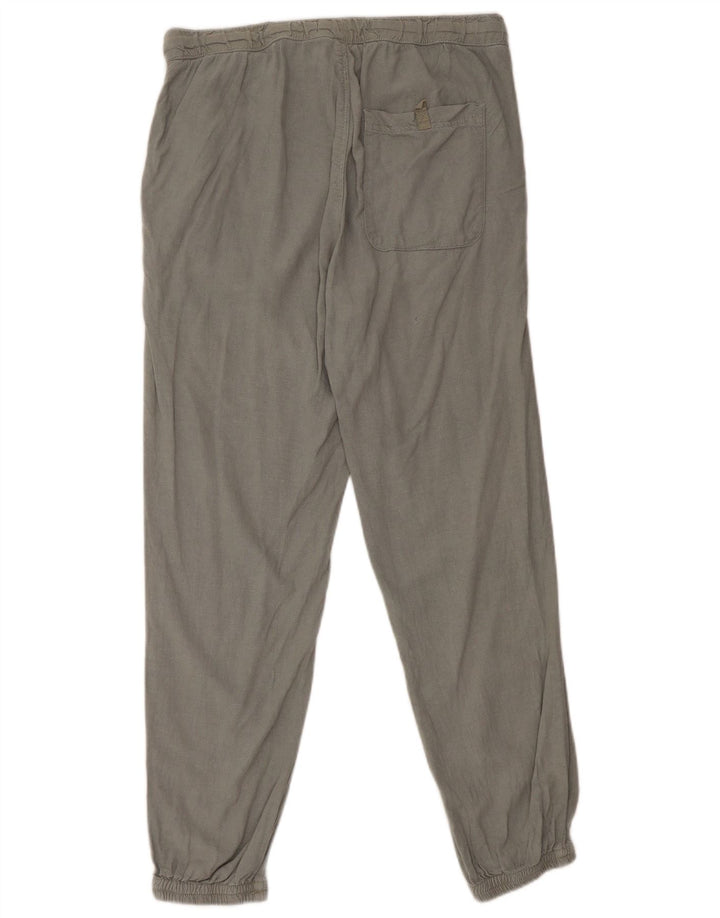 Pantaloni chino da donna Zara Joggers medi W30 L27 viscosa grigia