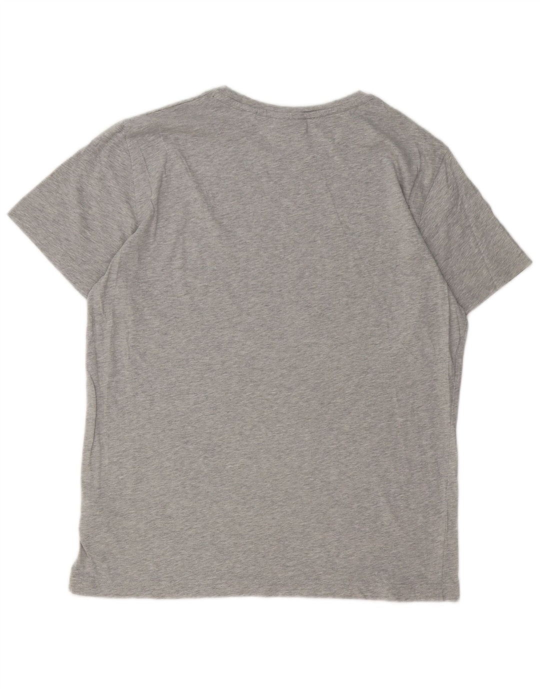 Gant T-shirt grafica da uomo Top grande in cotone grigio