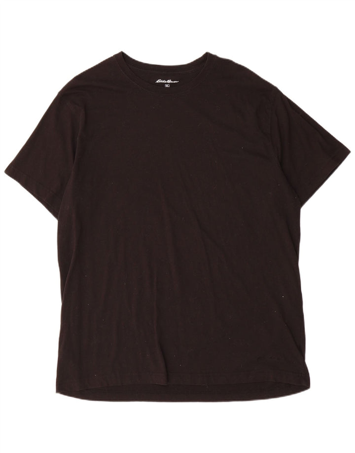 T-shirt da uomo Eddie Bauer Top XL in cotone nero
