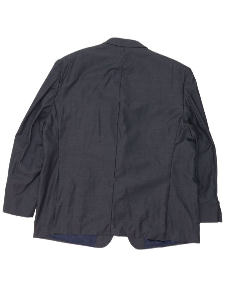 Giacca blazer da uomo a 2 bottoni Ralph Lauren IT 52 XL lana blu navy