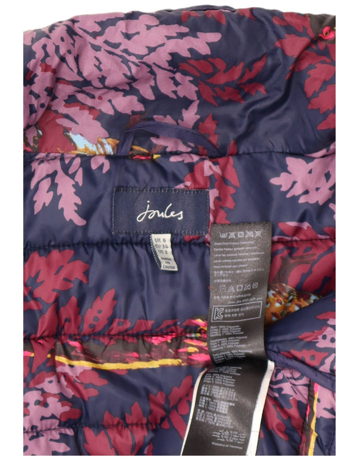 Giacca imbottita da donna Joules UK 6 XS poliestere blu navy