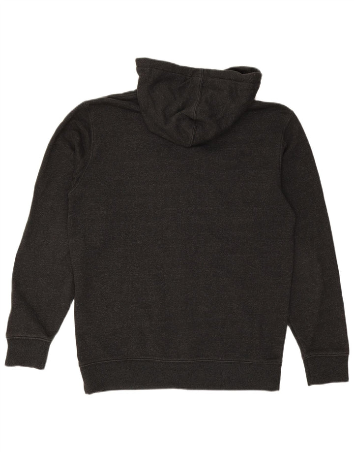 Felpa con cappuccio e zip grafica da uomo VANS piccola in cotone grigio