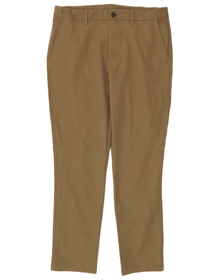 Pantaloni chino slim da uomo Rohan W36 L31 poliestere kaki