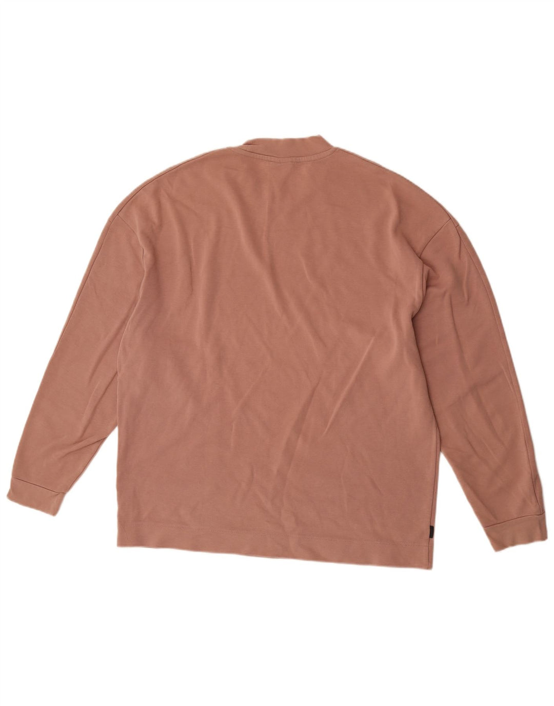 Top Zara da uomo a maniche lunghe grande marrone