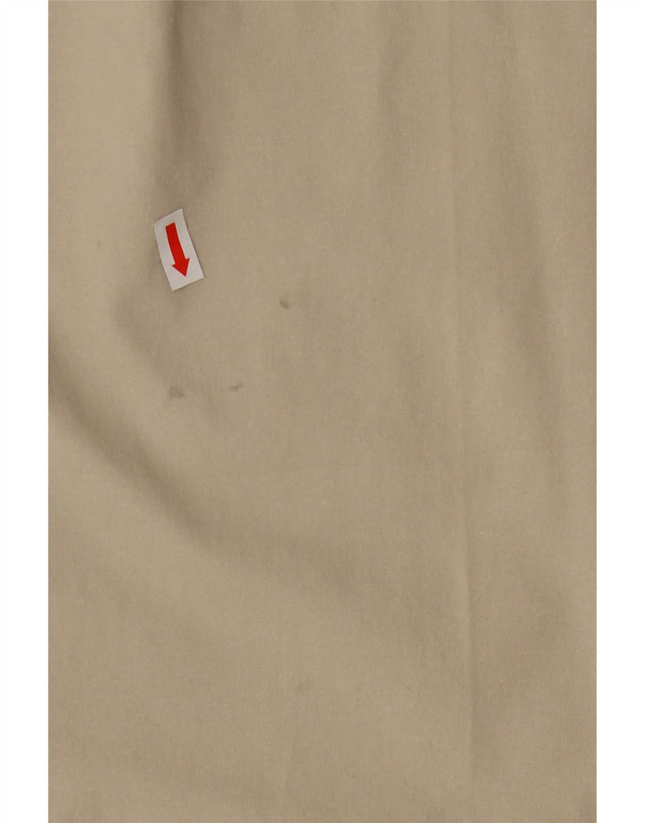 Pantaloni chino dritti da uomo LACOSTE taglia 48 XL W38 L31 cotone beige