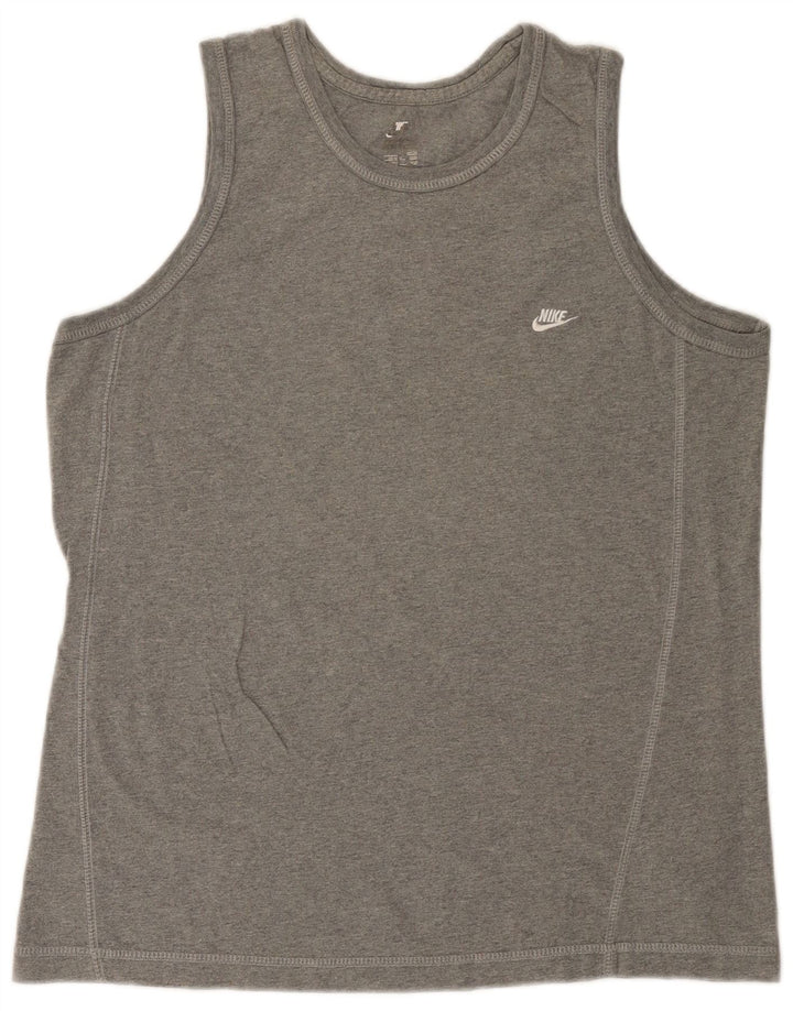 Canotta da uomo Nike UK 42/44 grande cotone grigio