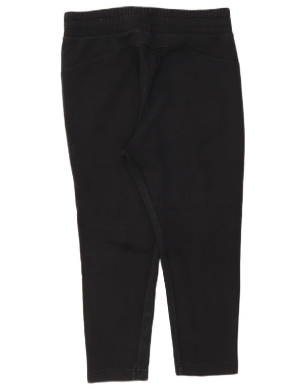 Pantaloni da tuta da donna Puma Crop Joggers UK 14 Large Black Cotton