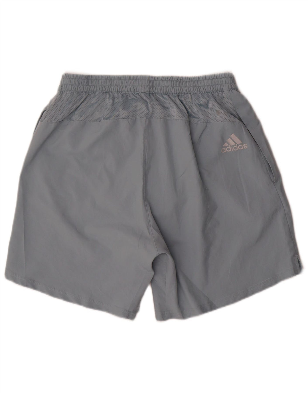 Pantaloncini sportivi grafici da uomo Adidas grandi in poliestere blu