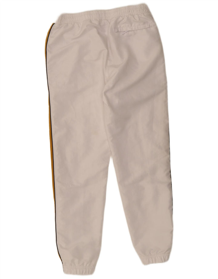 Sergio Tacchini Pantaloni da tuta da uomo Joggers Large Poliestere bianco