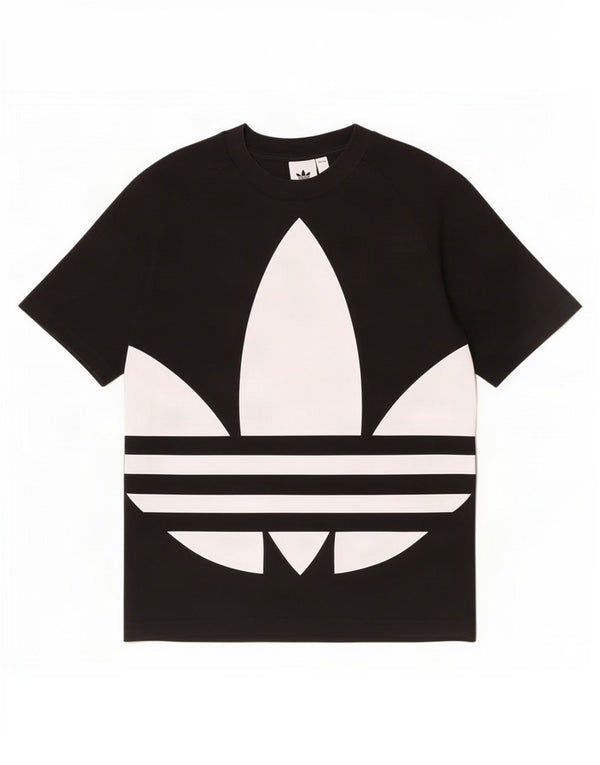 T-shirt grafica da uomo Adidas Top XS in cotone nero