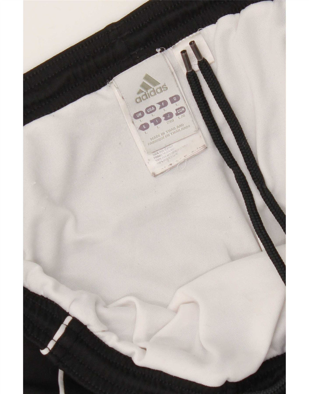 Pantaloncini sportivi Adidas Climalite da uomo grandi in poliestere nero