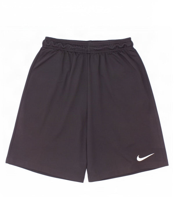 Pantaloncini sportivi Nike da ragazzo Dri Fit 13-14 anni XL poliestere nero